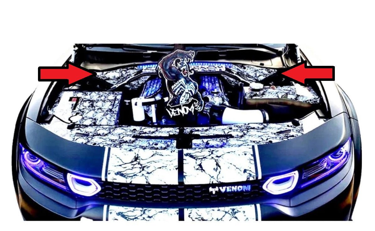 FSPE Firewall Cover – Chrysler 300 / Charger / Challenger (2015–2023) - JSI Racing 