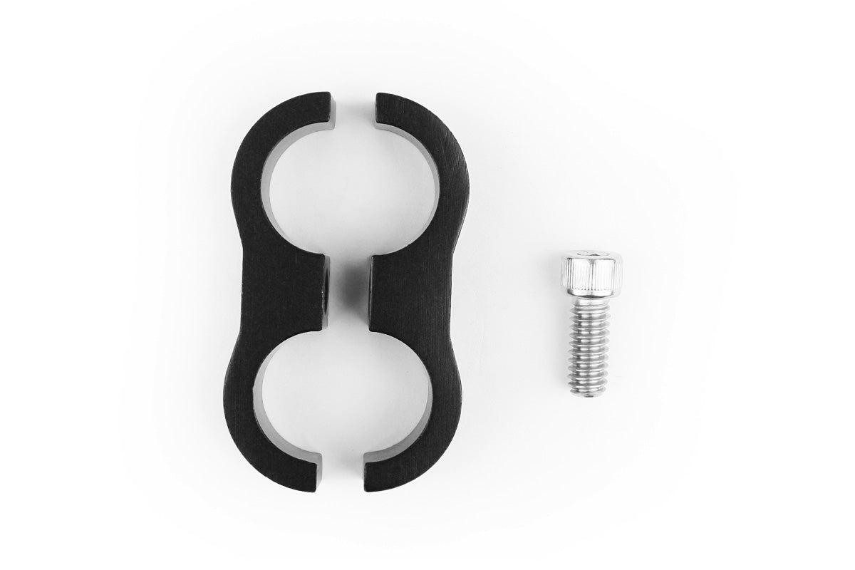 RaceFlux Billet Aluminum AN Hose Separator