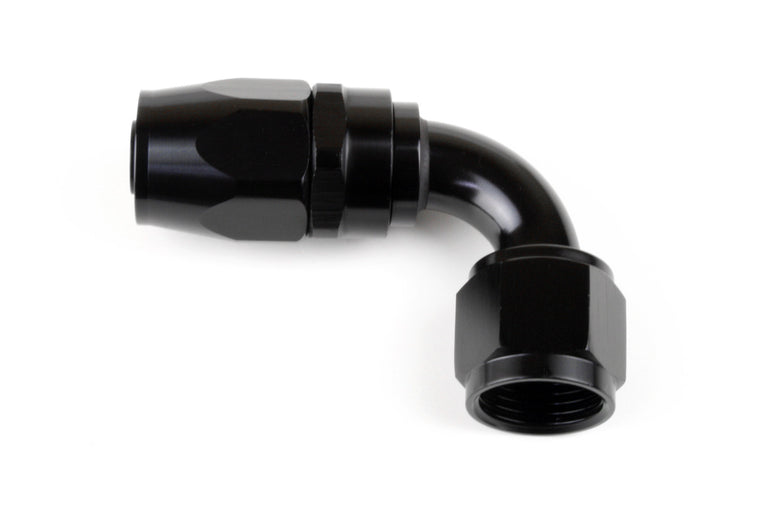 RaceFlux 90-Degree Double Swivel Seal Hose End Fitting