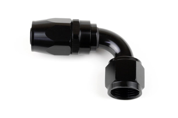 RaceFlux 90-Degree Double Swivel Seal Hose End Fitting