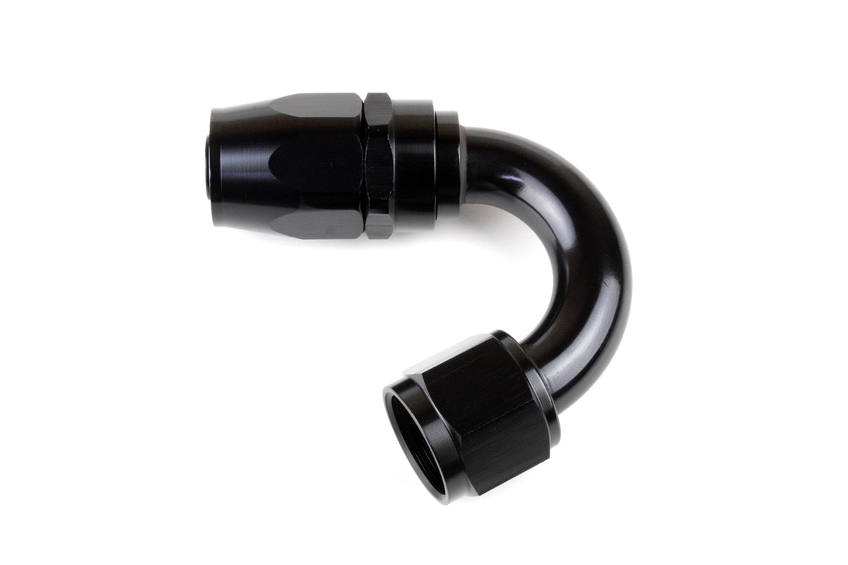 RaceFlux 150-Degree Double Swivel Seal Hose End Fitting
