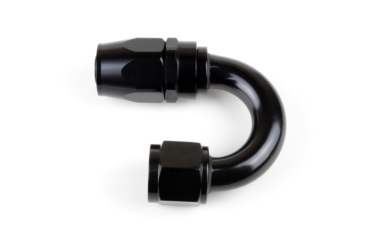 RaceFlux 180-Degree Double Swivel Seal Hose End Fitting