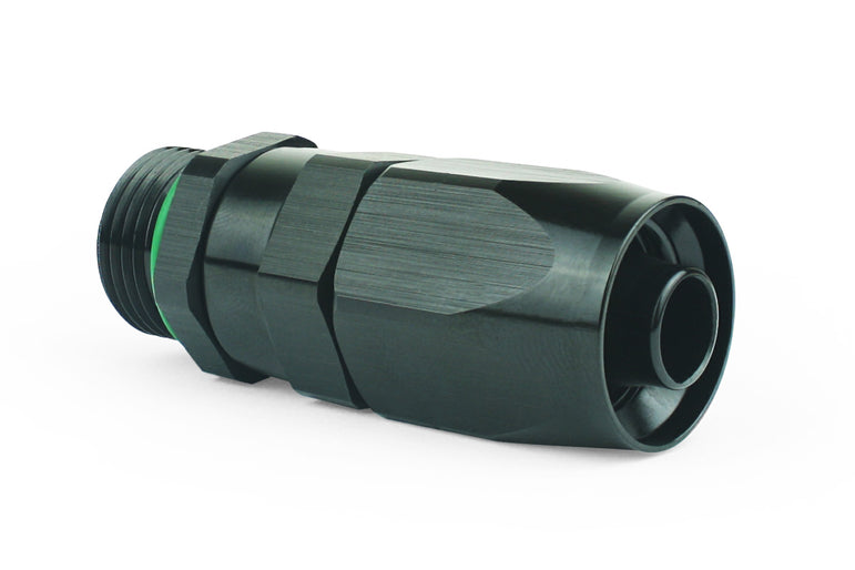 RaceFlux Straight AN Hose End to AN Male O-Ring Boss Fitting
