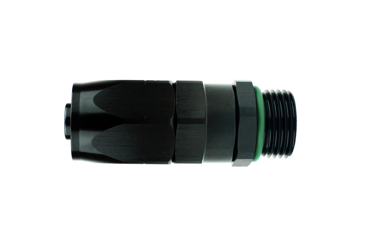 RaceFlux Straight AN Hose End to AN Male O-Ring Boss Fitting