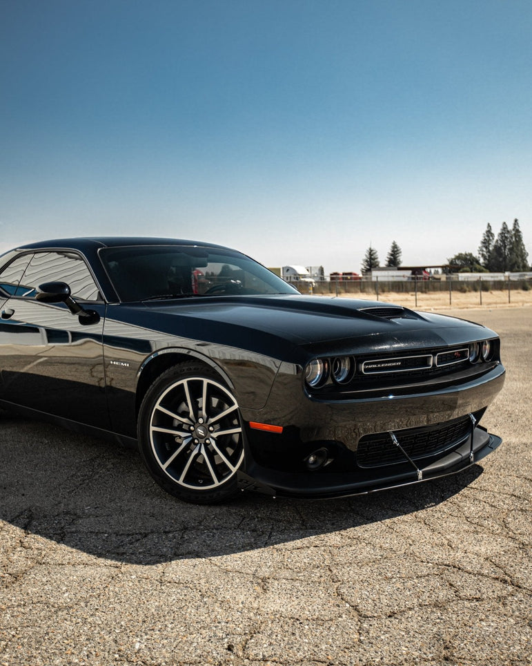 FSPE Front Splitter V1 – Dodge Challenger (2015–2024 GT, R/T, Scat Pack) - JSI Racing 
