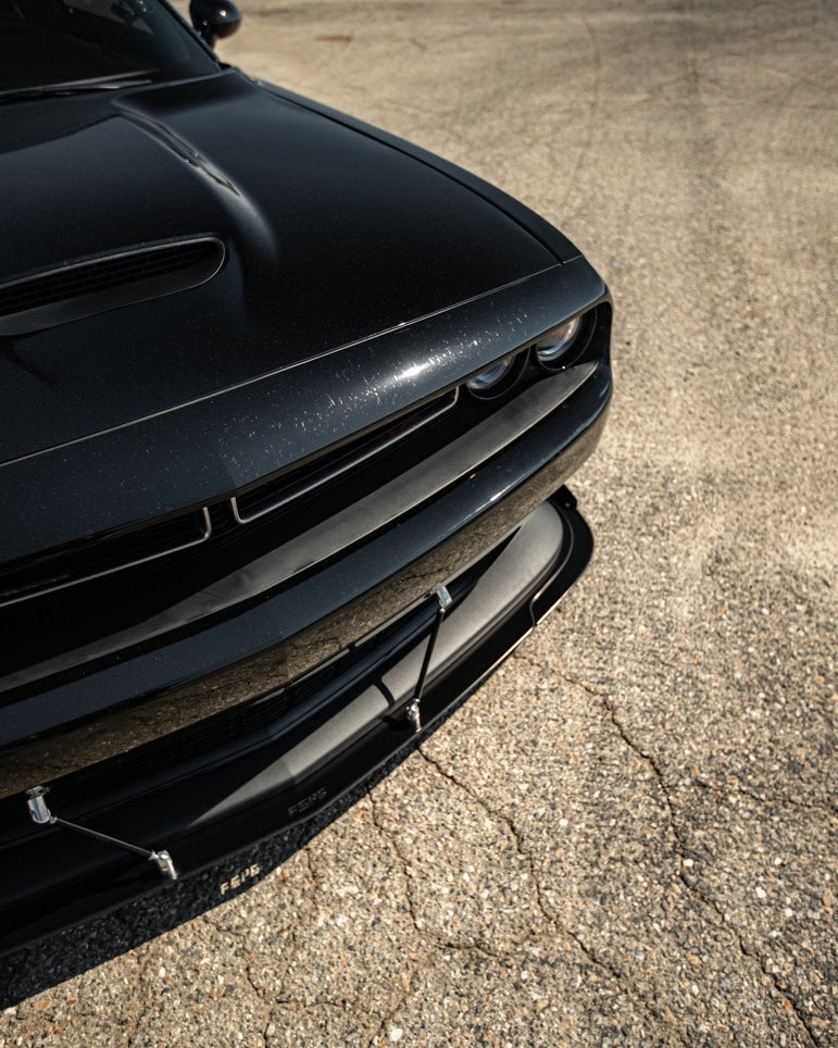 FSPE Front Splitter V1 – Dodge Challenger (2015–2024 GT, R/T, Scat Pack) - JSI Racing 