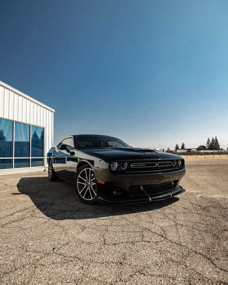 FSPE Front Splitter V1 – Dodge Challenger (2015–2024 GT, R/T, Scat Pack) - JSI Racing 