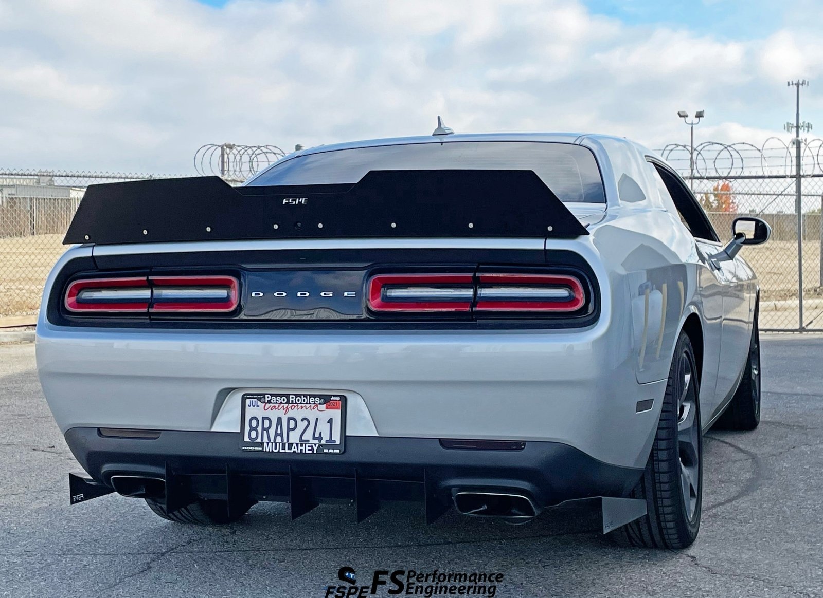 FSPE 2-Layer Wicker Bill V2 – Dodge Challenger (2015–2024) - JSI Racing 