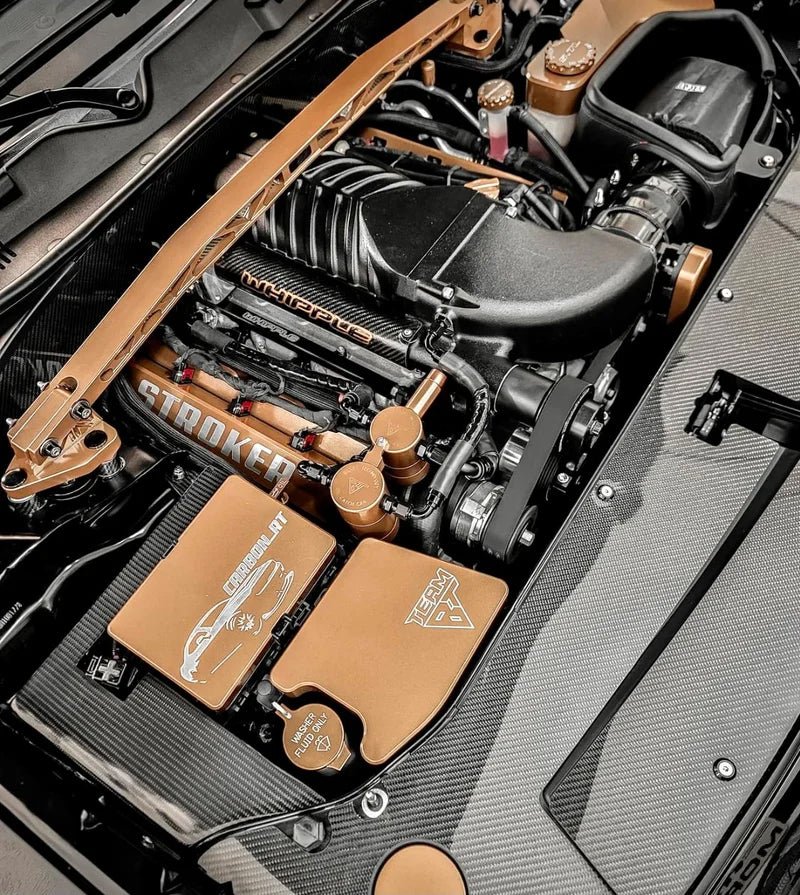 FSPE Radiator Cover – Dodge Challenger (2015–2023, All Engines) - JSI Racing 