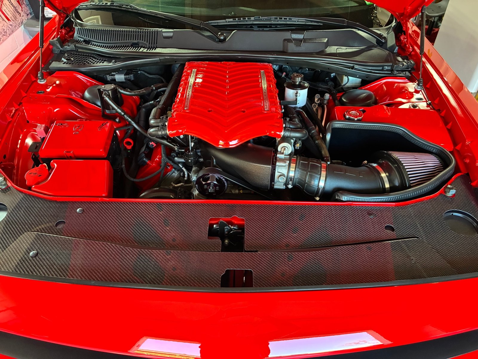FSPE Radiator Cover – Dodge Challenger (2015–2023, All Engines) - JSI Racing 