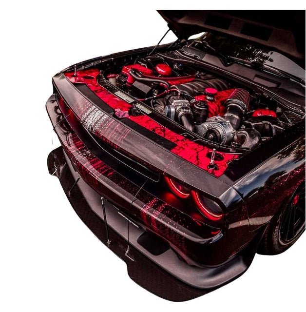 FSPE Radiator Cover – Dodge Challenger (2015–2023, All Engines) - JSI Racing 