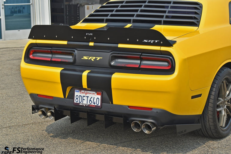 FSPE Dodge Challenger Rear Diffuser (2015–2024, Non-Widebody)