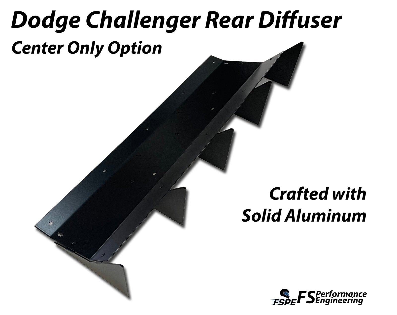 FSPE Dodge Challenger Rear Diffuser (2015–2024, Non-Widebody)
