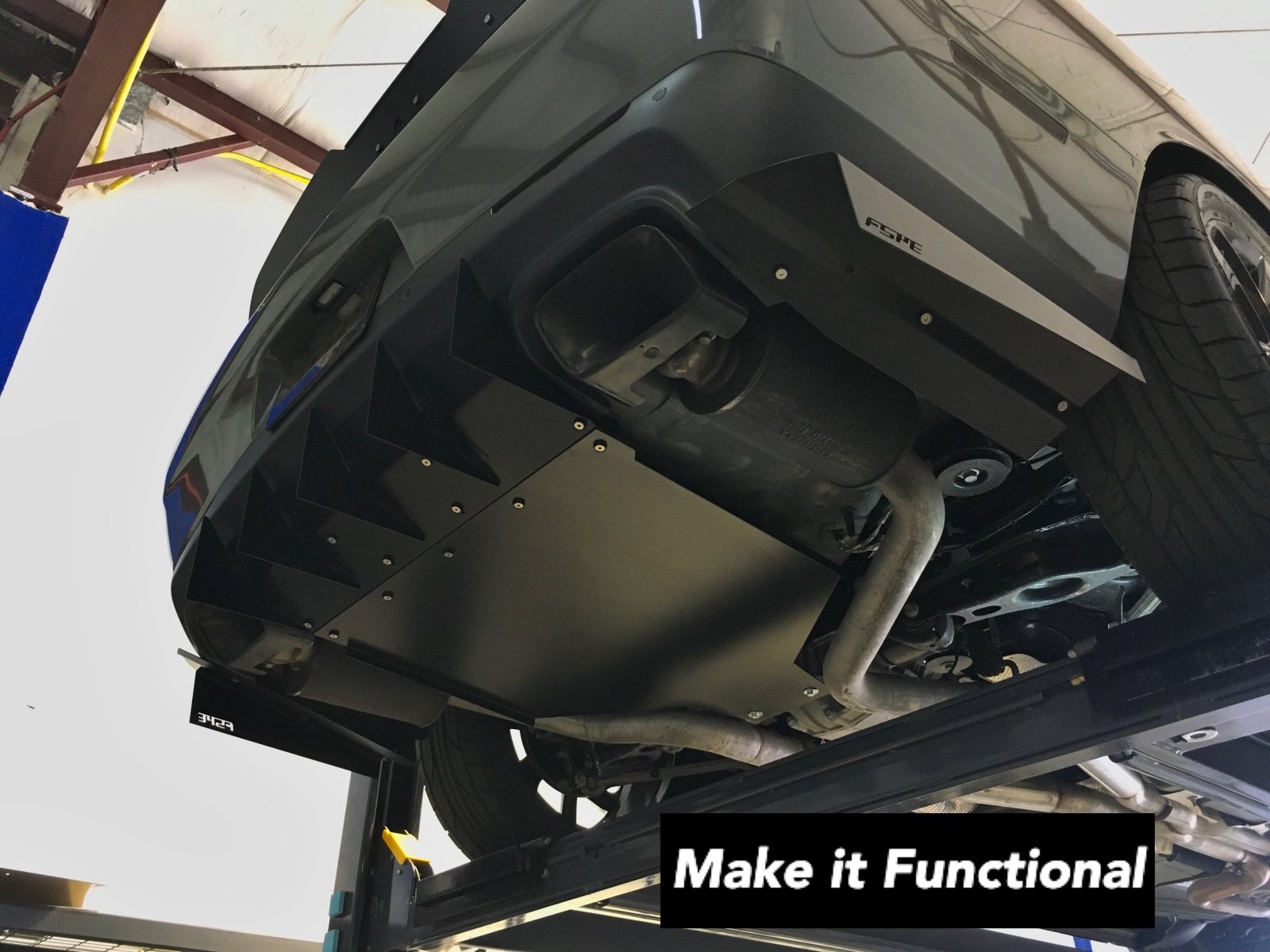 FSPE Dodge Challenger Rear Diffuser (2015–2024, Non-Widebody)