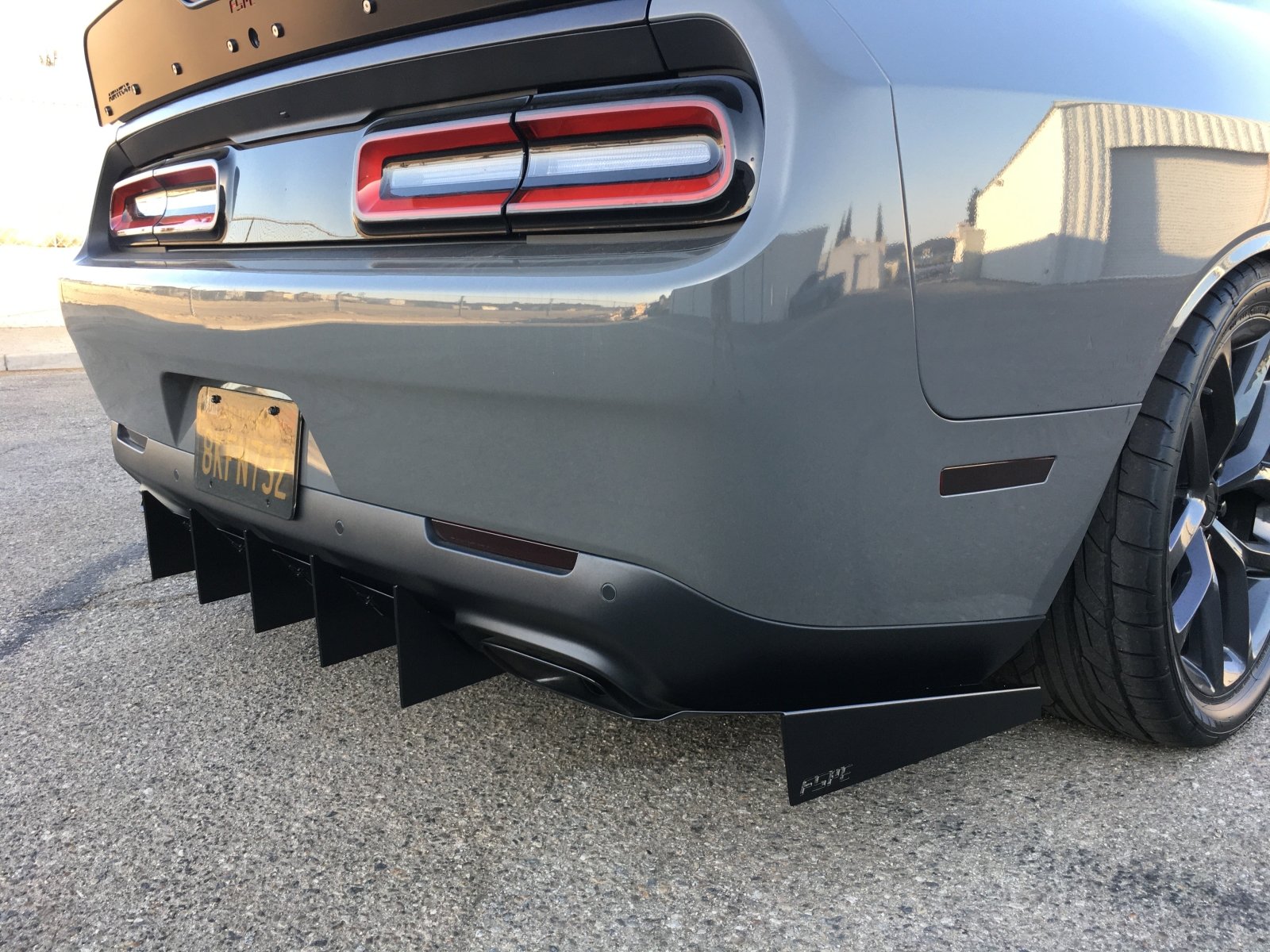 FSPE Dodge Challenger Rear Diffuser (2015–2024, Non-Widebody)