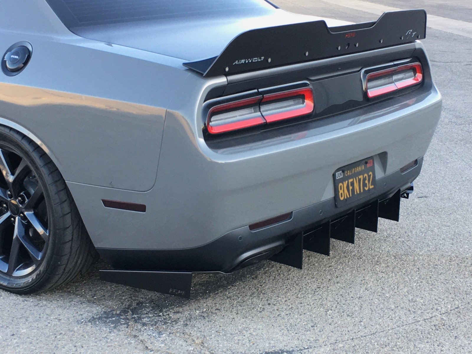 FSPE Dodge Challenger Rear Diffuser (2015–2024, Non-Widebody)