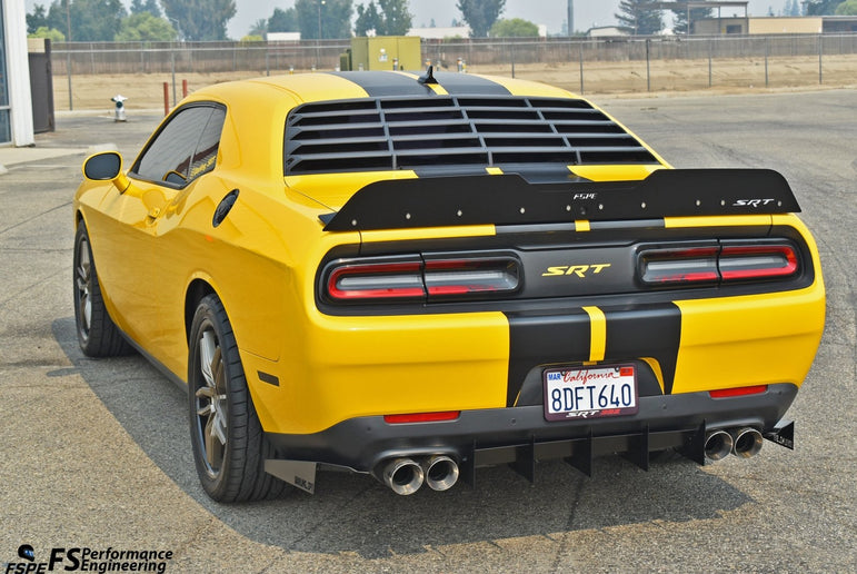 FSPE Dodge Challenger Rear Diffuser (2015–2024, Non-Widebody)
