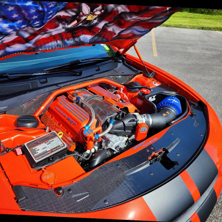 FSPE Radiator Cover – Dodge Charger (2015–2023, All Engines) - JSI Racing 