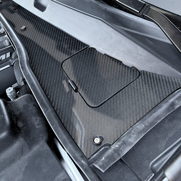 Dodge Charger Rain Guard / Wiper Cowl Cover (2012-2023) - JSI Racing 