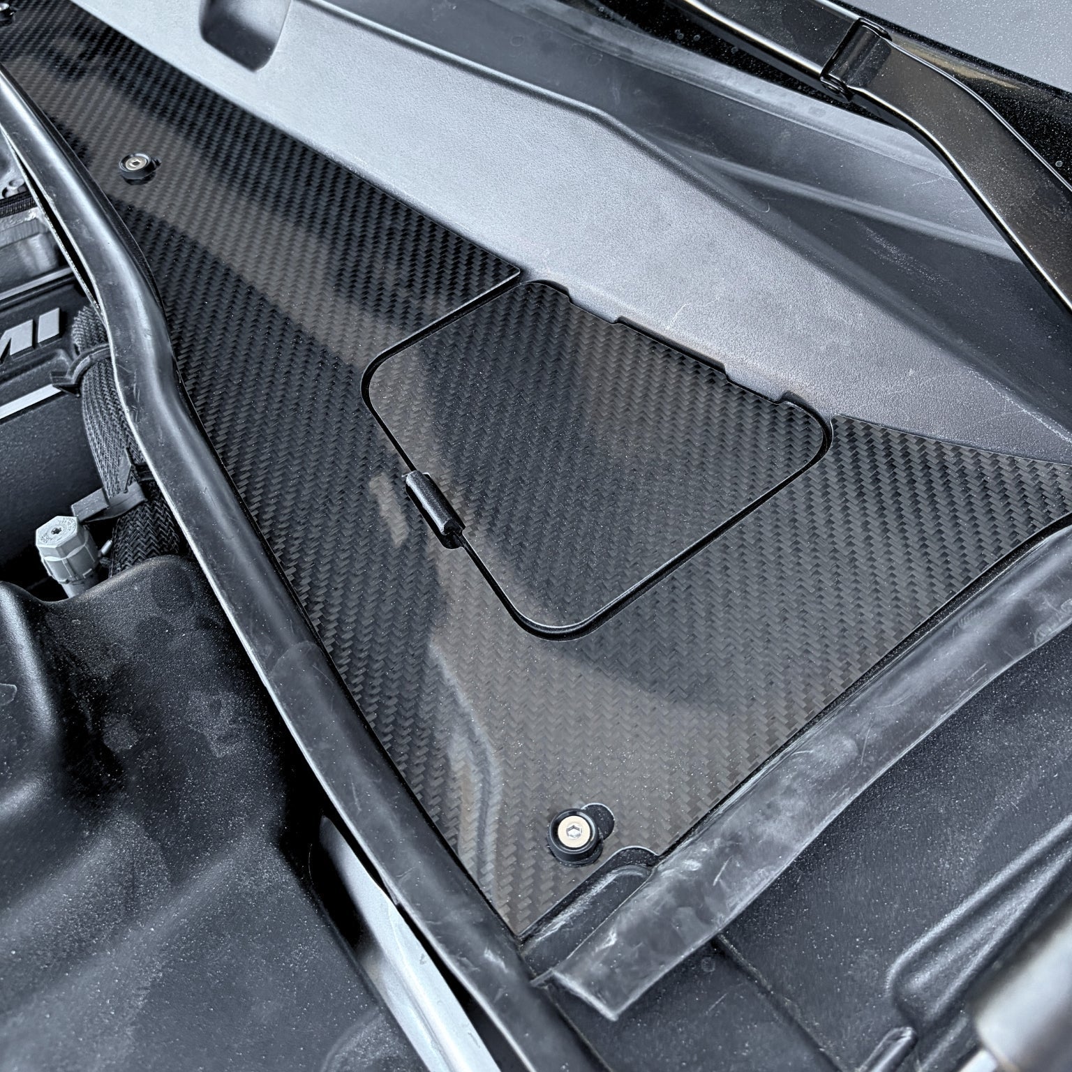 Dodge Charger Rain Guard / Wiper Cowl Cover (2012-2023) - JSI Racing 