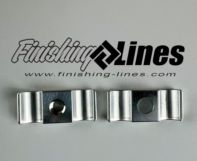 Finishing Lines Billet Brake Hose Separator Clamp Set - JSI Racing 