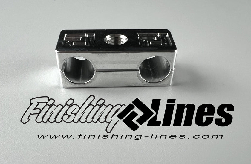 Finishing Lines Billet Brake Hose Separator Clamp Set - JSI Racing 