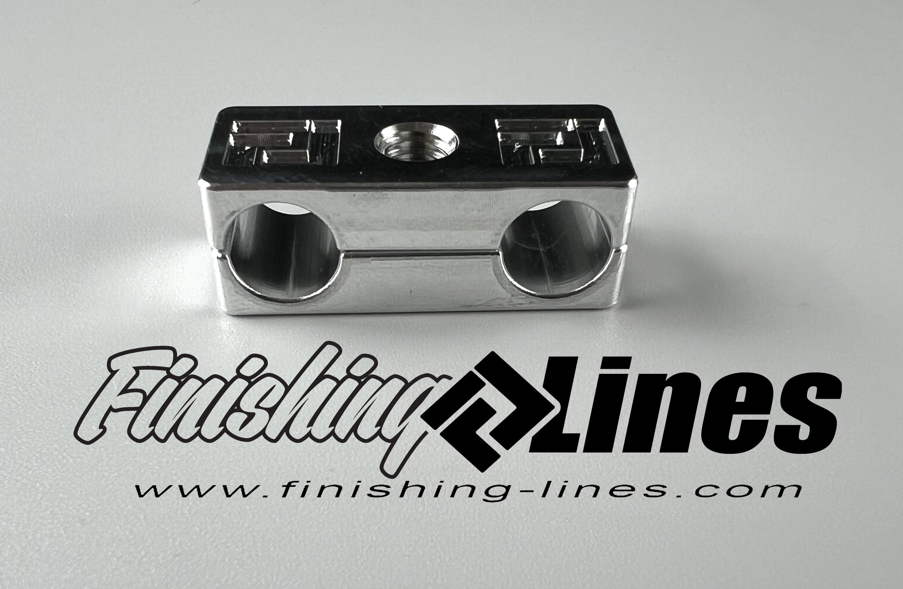 Finishing Lines Billet Brake Hose Separator Clamp Set - JSI Racing 