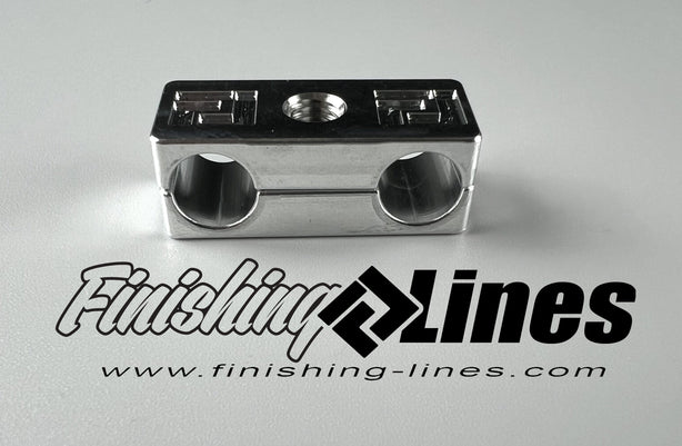 Finishing Lines Billet Brake Hose Separator Clamp Set - JSI Racing 