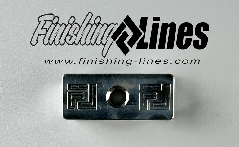 Finishing Lines Billet Brake Hose Separator Clamp Set - JSI Racing 
