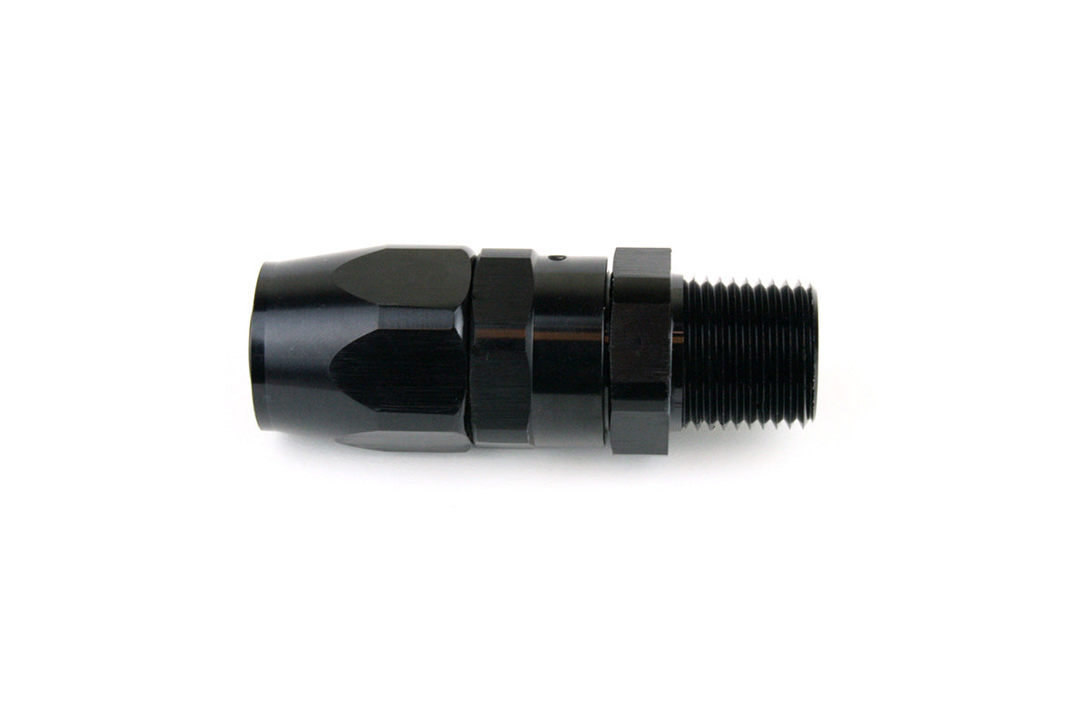 RaceFlux Straight AN Hose End to Male NPT Fitting