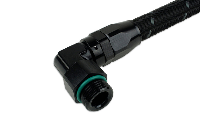 Improved Racing 6th Gen Camaro SS / ZL1 Oil Adapter Temporary Loop Line, 90-Degree