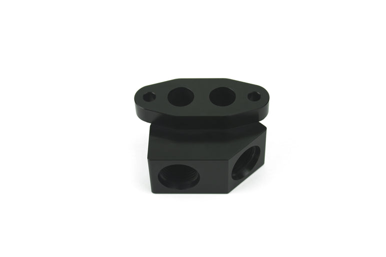 Improved Racing Front Sump LS1, LS2 GTO / Commodore Oil Cooler Adapter