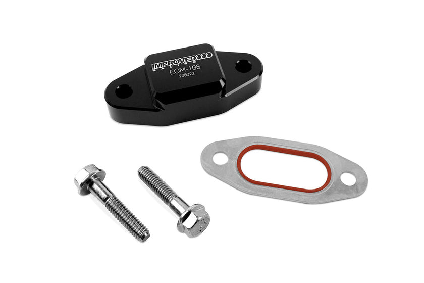 Improved Racing LS Engine Oil Cooler Block-Off Cover Plate