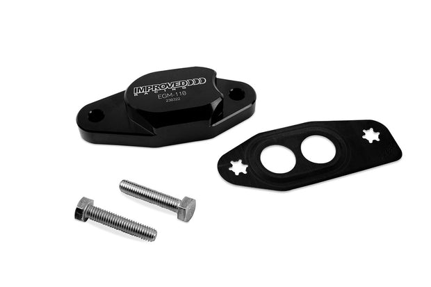 Improved Racing GM LT Series Engine Oil Cooler Block-Off Cover Plate