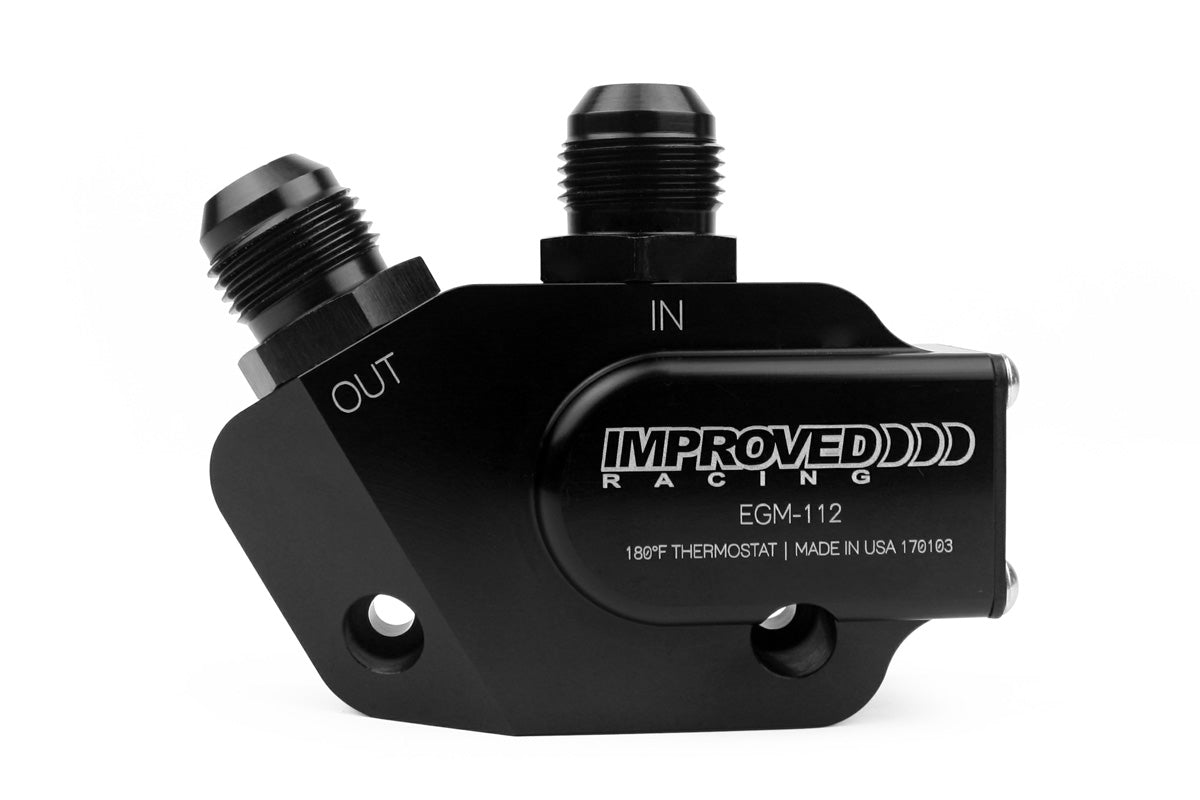 Improved Racing Low-Profile Oil Cooler Thermostat for LS Engines, 212ºF