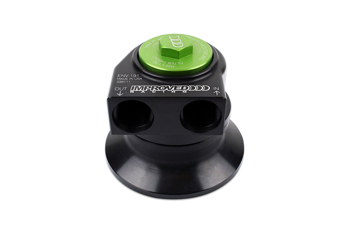 Improved Racing Remote Filter Take-Off Adapter for Gen 1-2 SBC & Mk. 1-6 BBC Engines