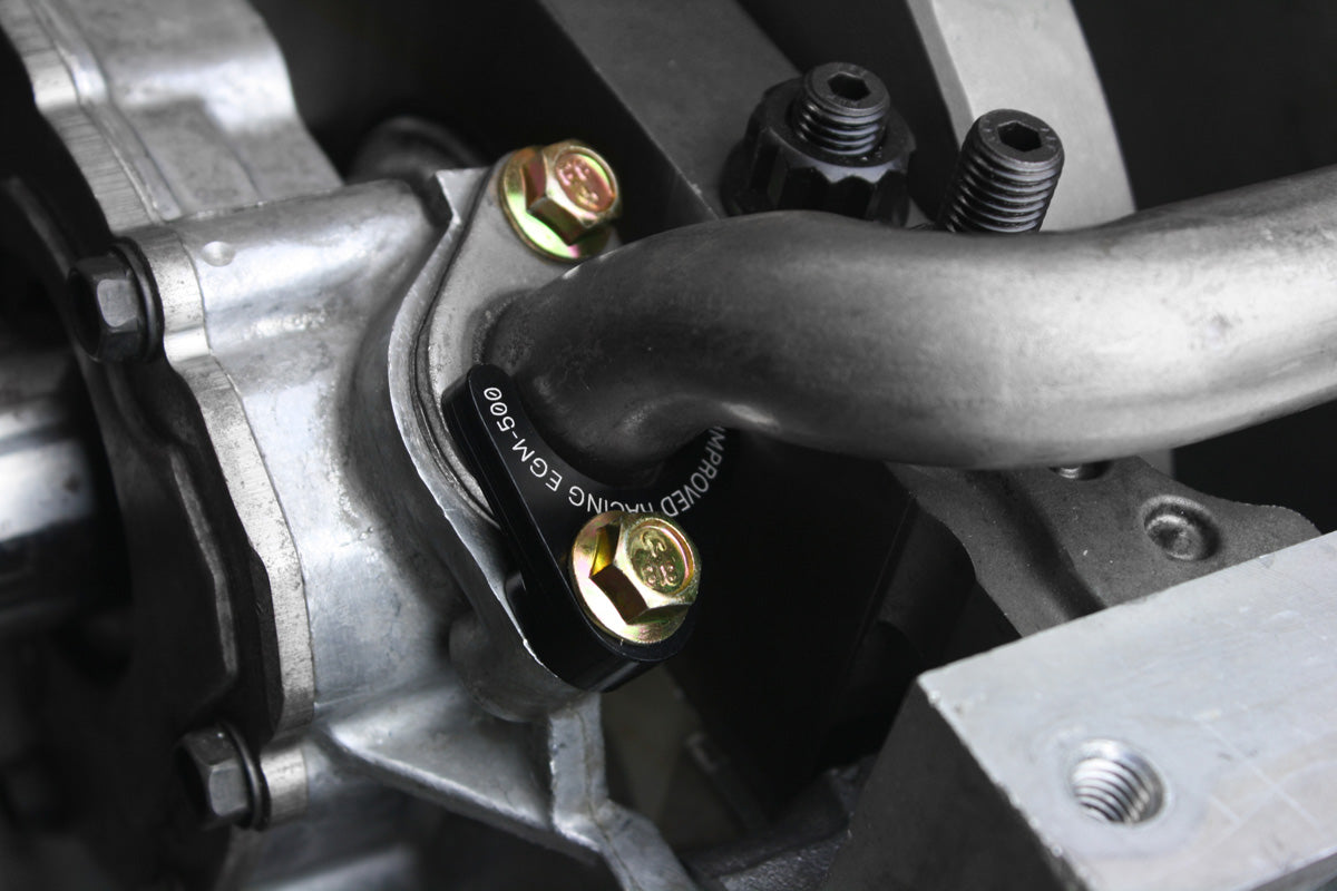 Improved Racing LS Engine Oil Pump Pickup Tube Brace / Clamp