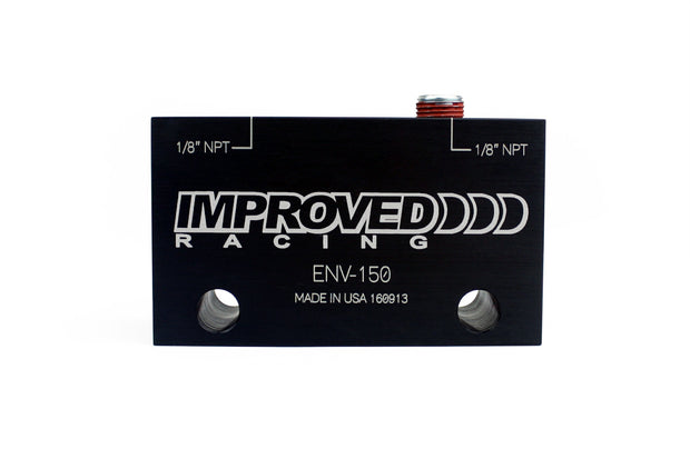 Improved Racing Dual Inline Oil Sensor Manifold Block