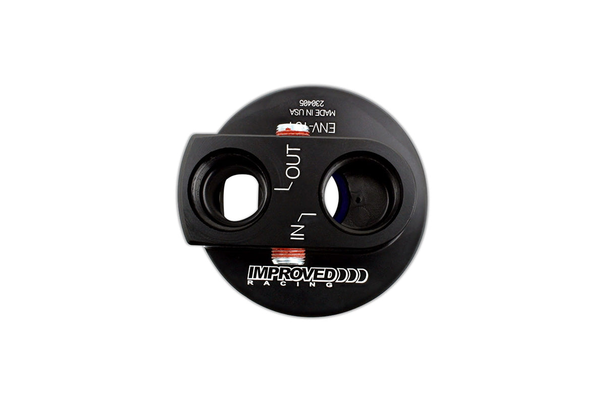 Improved Racing Remote Oil Filter Take-Off Adapter Plate, 13/16