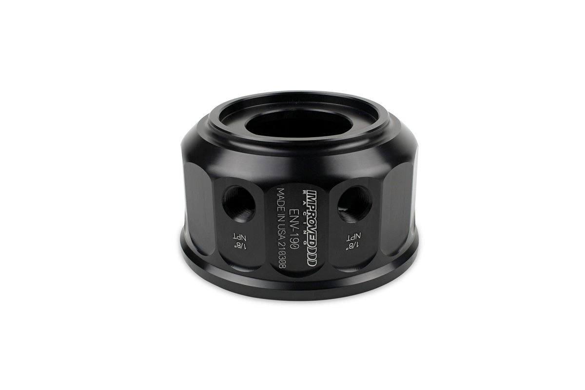Improved Racing Oil Filter Bypass Cup with Sensor Ports