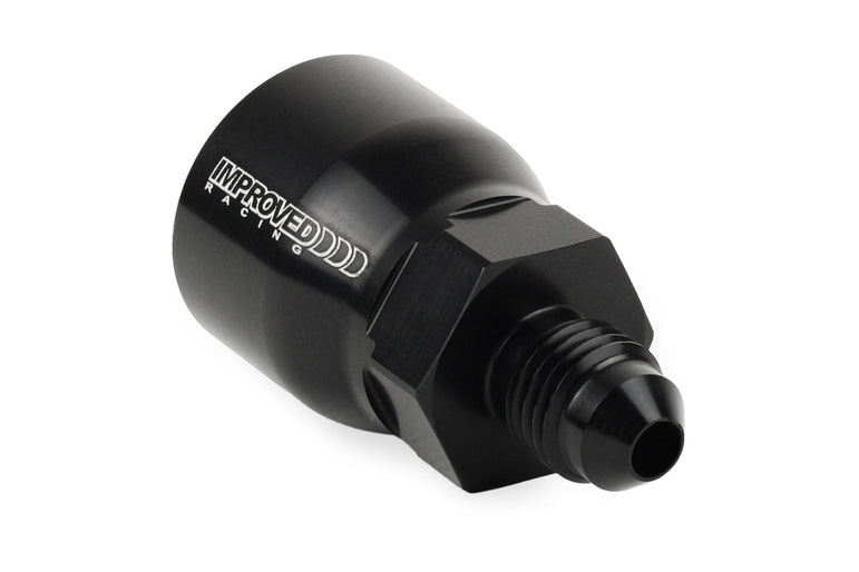 Improved Racing High-Flow, Low Cracking Pressure Flapper Check Valve, -4AN Male, Outlet