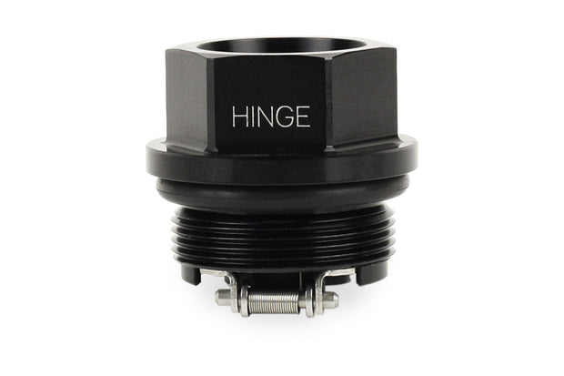 Improved Racing High-Flow, Low Cracking Pressure Flapper Check Valve, -6 ORB Female, Hinge Side
