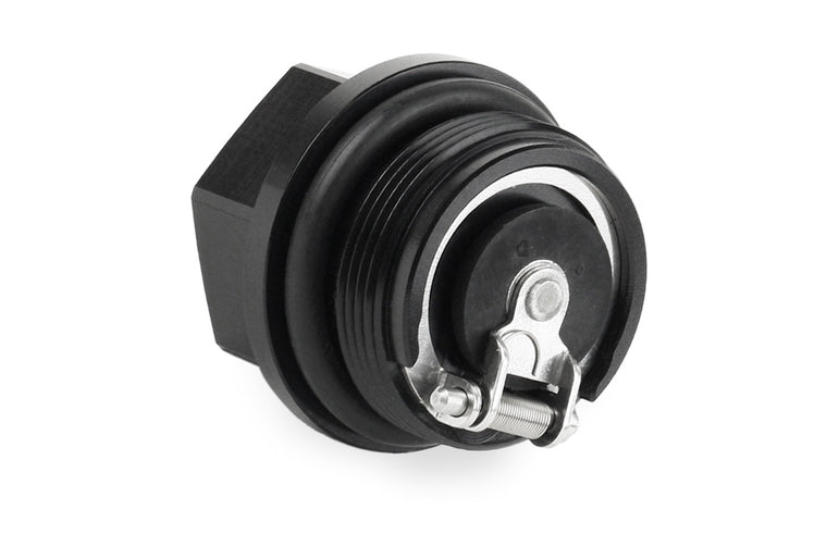 Improved Racing High-Flow, Low Cracking Pressure Flapper Check Valve, -6 ORB Female, Hinge Side