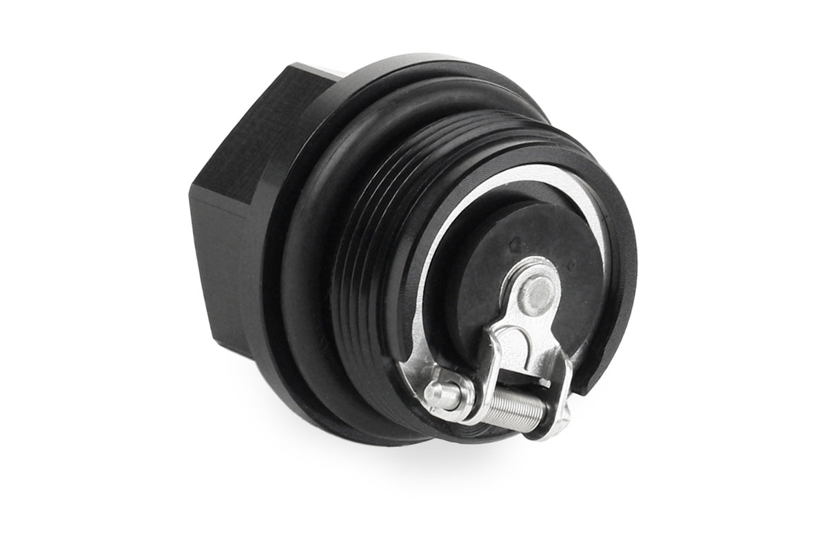Improved Racing High-Flow, Low Cracking Pressure Flapper Check Valve, -6 ORB Female, Hinge Side