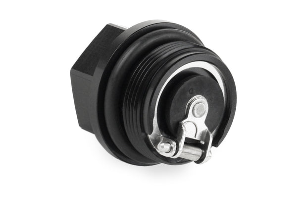 Improved Racing High-Flow, Low Cracking Pressure Flapper Check Valve, -6 ORB Female, Hinge Side