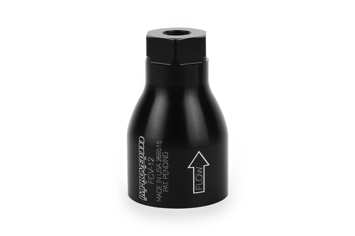 Improved Racing High-Flow, Low Cracking Pressure Flapper Check Valve, 1/8