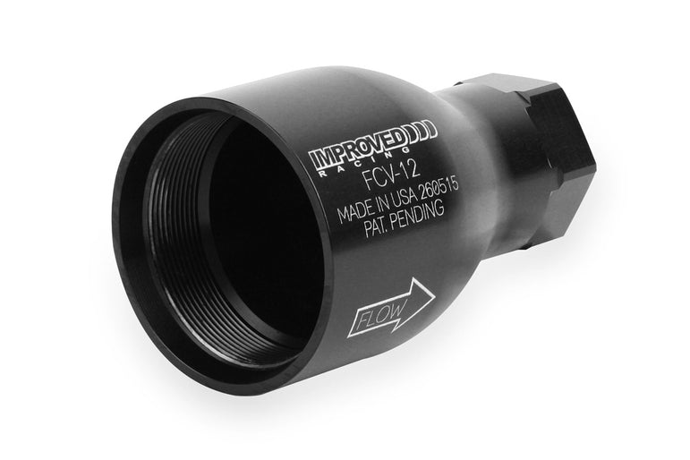 Improved Racing High-Flow, Low Cracking Pressure Flapper Check Valve, 1/8