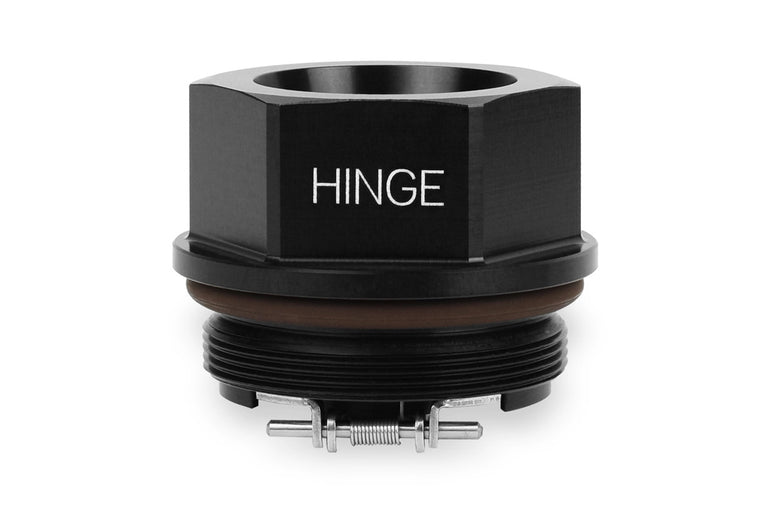 Improved Racing High-Flow, Low Cracking Pressure Flapper Check Valve, -10AN O-Ring Boss Female, Hinge Side