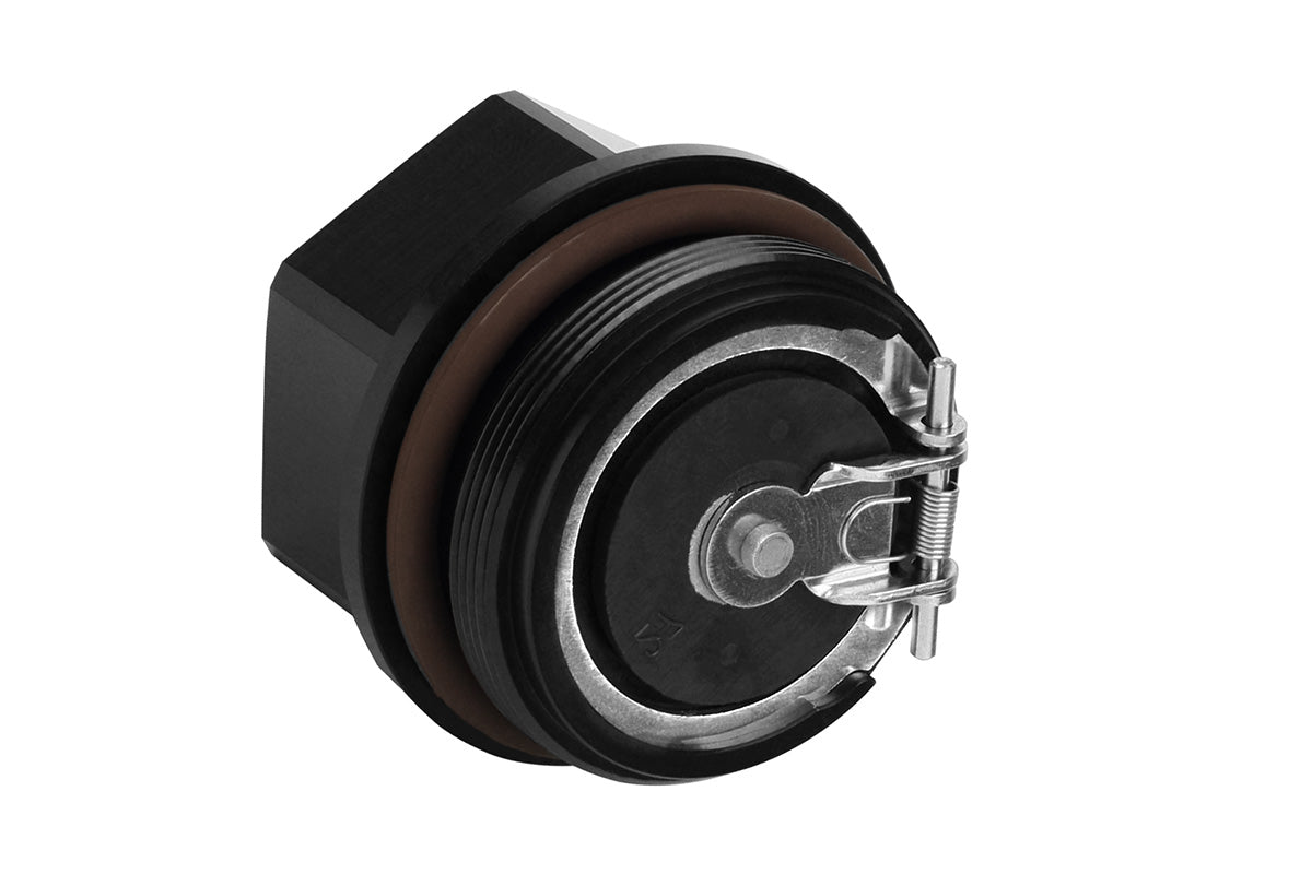 Improved Racing High-Flow, Low Cracking Pressure Flapper Check Valve, -10AN O-Ring Boss Female, Hinge Side
