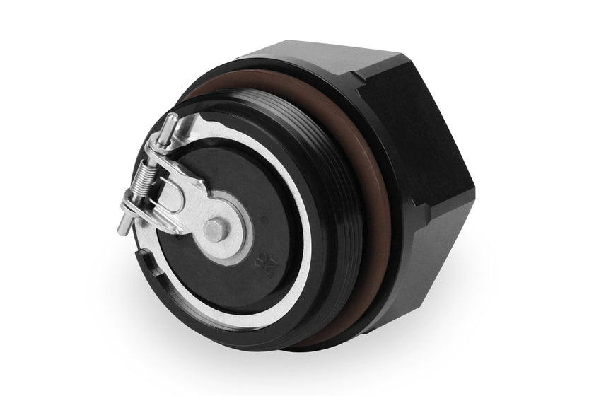 Improved Racing High-Flow, Low Cracking Pressure Flapper Check Valve, -12AN O-Ring Boss Female, Hinge Side